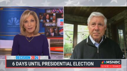 Andrea Mitchell and Fred Upton