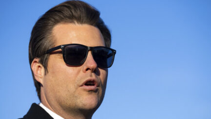 Matt Gaetz wearing sunglasses