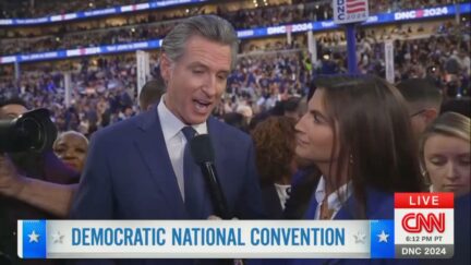 Gavin Newsom interview at DNC