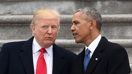 Trump and Obama