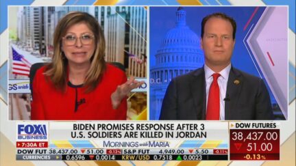 Maria Bartiromo and August Pfluger