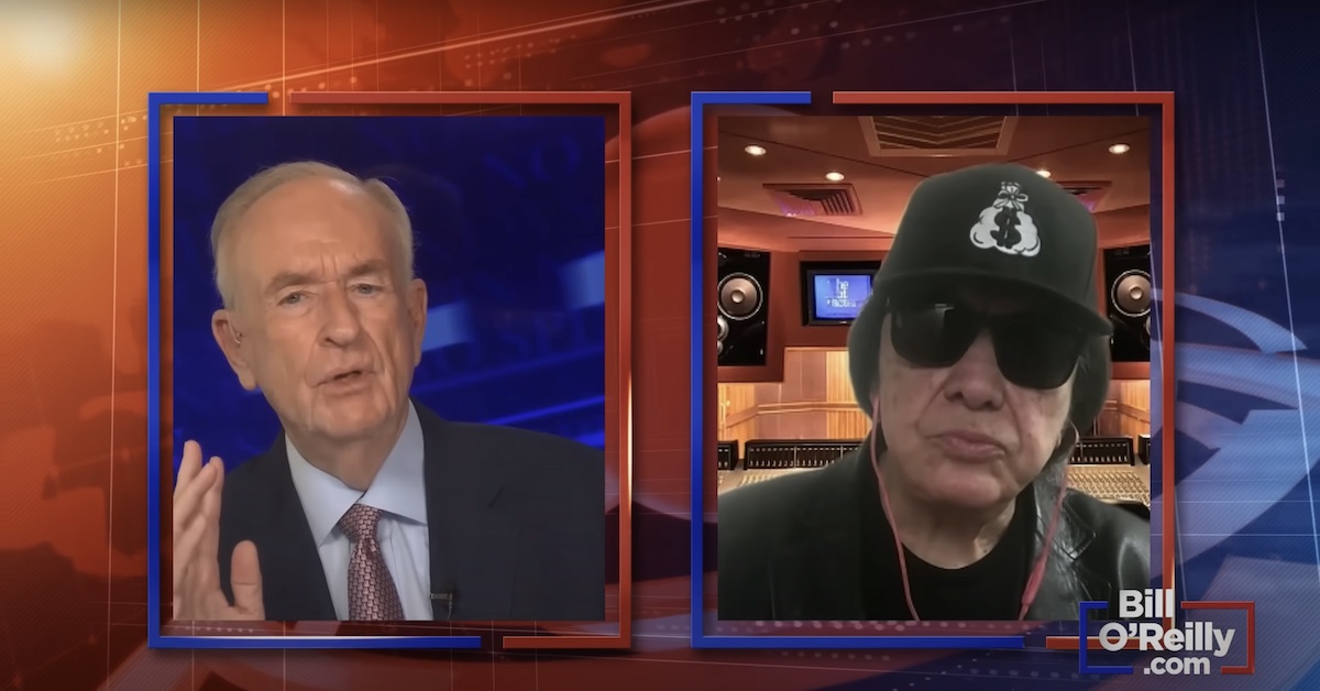 Gene Simmons Tells Bill O'Reilly Rock and Roll Is Dead