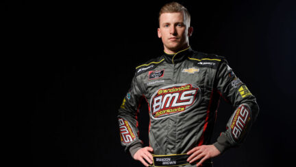 NASCAR driver Brandon Brown