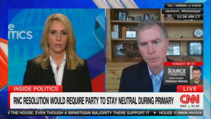 Dana Bash interviewing Henry Barbour