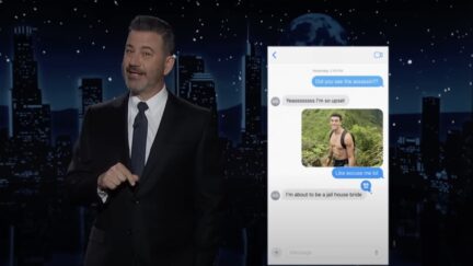 Jimmy Kimmel Shares 'Texts' From Staff Thirsting Over CEO Killer