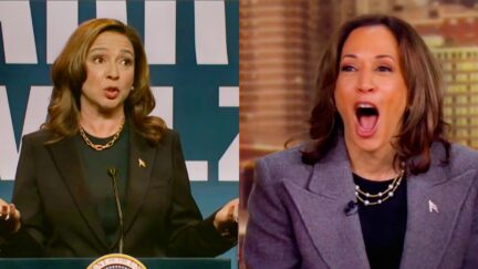 Kamala Harris Literally Drops Jaw — Gives Stunned Laugh Watching Raunchy SNL Maya Rudolph Joke For First Time-2024-10-08