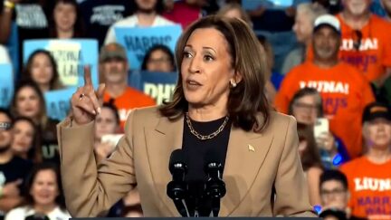 Kamala Harris Taunts 'Weak' Trump At Rally For Refusing To Debate