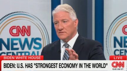 John King Tells Biden To 'Be Careful' with Economy Praise