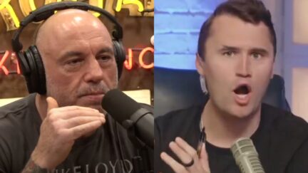 Joe Rogan and Charlie Kirk