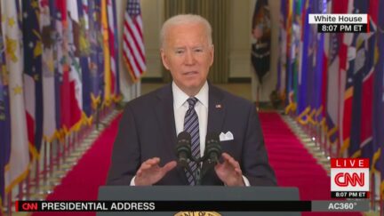 joe biden first presidential address