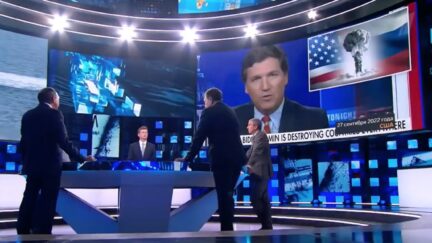 Tucker Carlson Clips Aired in Russia