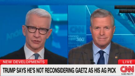 Anderson Cooper and Charlie Dent