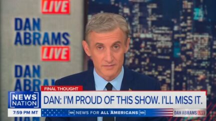 Dan Abrams signs off