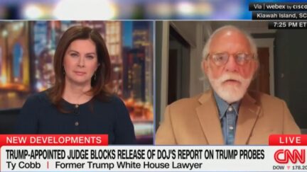 Ty Cobb and Erin Burnett