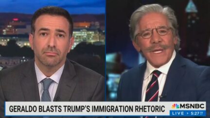 Ari Melber and Geraldo Rivera