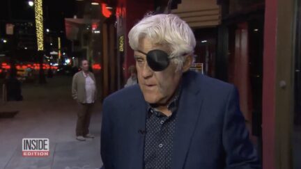 Jay Leno injured in fall down a hill