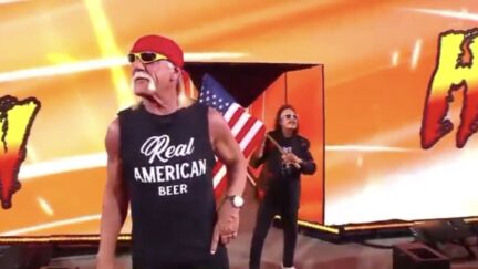 Hulk Hogan booed on Raw