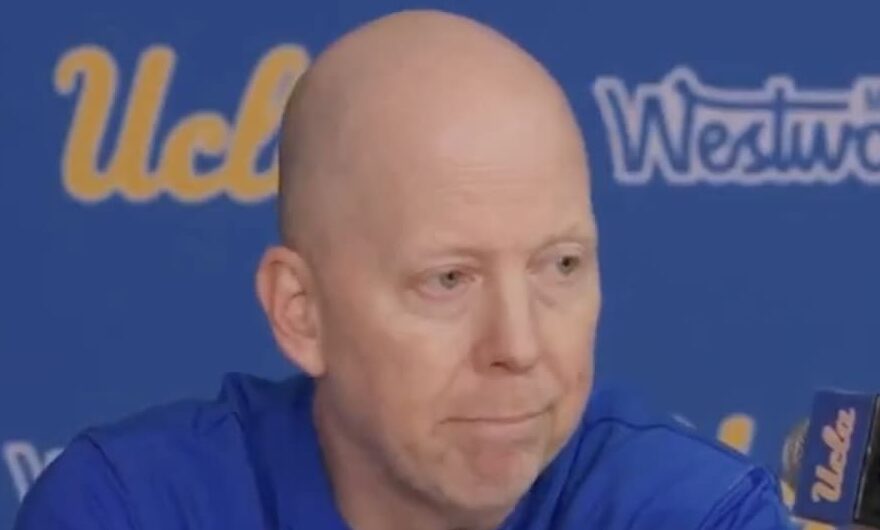 UCLA basketball coach Mick Cronin