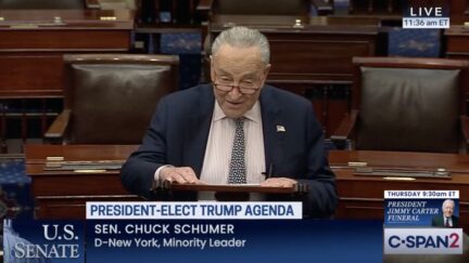 Chuck Schumer on Senate floor