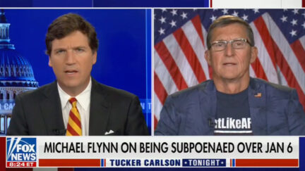 Tucker Carlson and Michael Flynn Go After 1/6 Committee