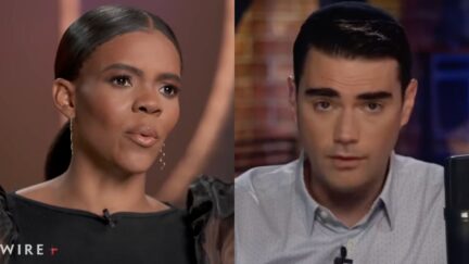 Candace Owens and Ben Shapiro