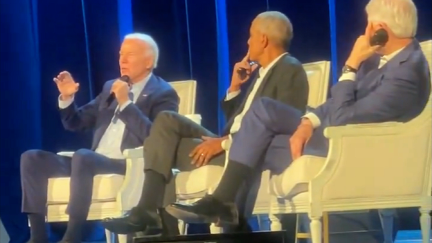 Biden and Obama Talk Back To Hecklers At Mega-Fundraiser — And Biden Breaks News About Israel Deal