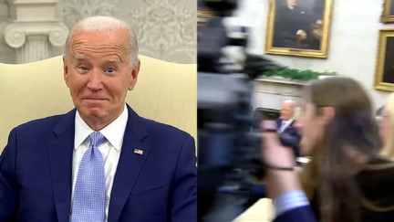 Biden Laughs As Reporters Scream About George Clooney For Solid Minute After World Leader Meeting