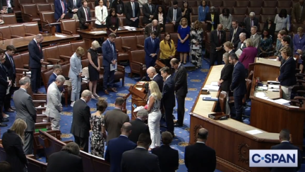 Republicans and Democrats Hold a Moment of Silence in the House for Thomas Massie's Late Wife