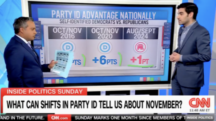 CNN's Harry Enten Sounds Alarm for Dems Ahead of Election – GOP Ahead in One Key Metric for First Time Since Reagan