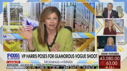 Maria Bartiromo reacts to Kamala Harris Vogue cover