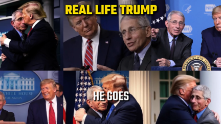 AI images of Donald Trump and Anthony Fauci