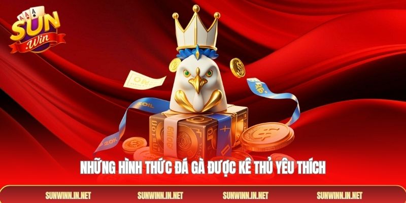 Những hình thức đá gà được kê thủ yêu thích